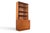 Brown Danish Modern Four Drawer Chest With Bookcase Hutch | Danish Modern 1960s For Sale - Image 8 of 8