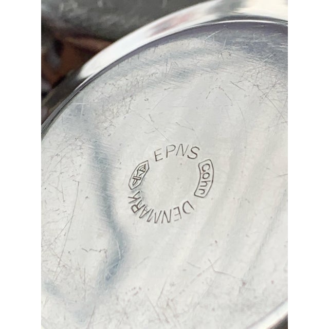 Vintage Hans Bunde for Cohr Denmark Epns Silver Coffee / Tea Set Danish MCM Chairish