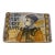 Hand-Painted Castelli Maiolica Portrait Tile For Sale