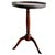 Wood Antique French Neoclassical Mahogany Sunburst Inlaid Oval Side Table With Pierced Brass Gallery, Circa 1900 For Sale - Image 7 of 14