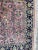 Beautiful mid century Kashmir rug with nice floral design and beautiful colors, entirely hand knotted with wool and silk...