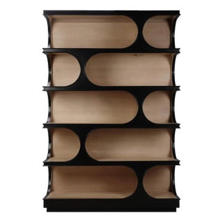 Geometric Mid Century Open Bookcase - Open Box For Sale
