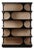 Geometric Mid Century Open Bookcase - Open Box For Sale