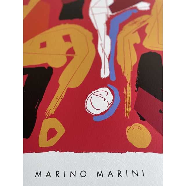 Marino Marini, Chevaux et Cavaliers V, 1972 / 1994, Silk-screen For Sale - Image 5 of 10