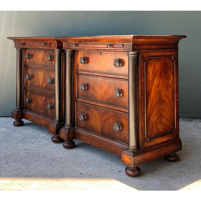 Brown Drawers - A Pair For Sale - Image 8 of 18