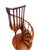 Antique Mahogany Spiral Staircase Model For Sale - Image 12 of 12