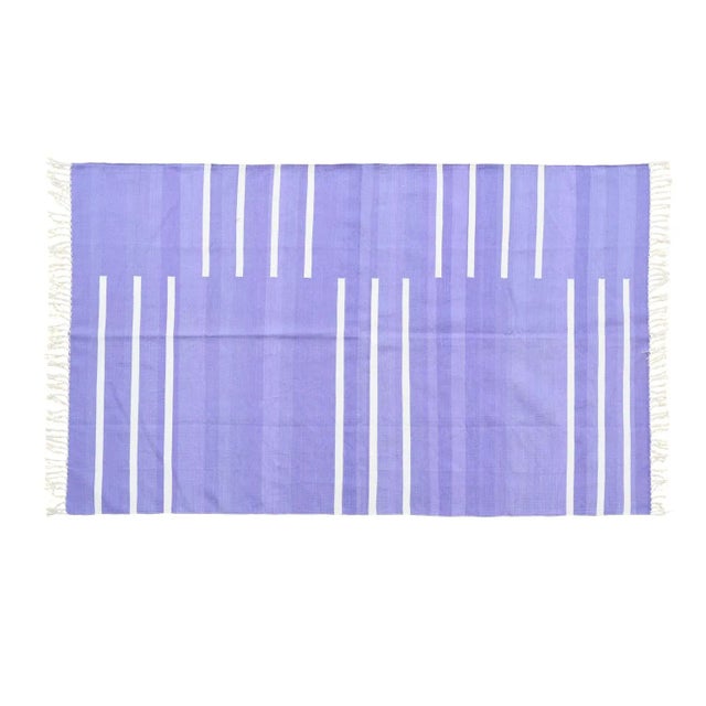 Not Yet Made - Made To Order Kateri Rug, 6x9, Lavender For Sale - Image 5 of 5