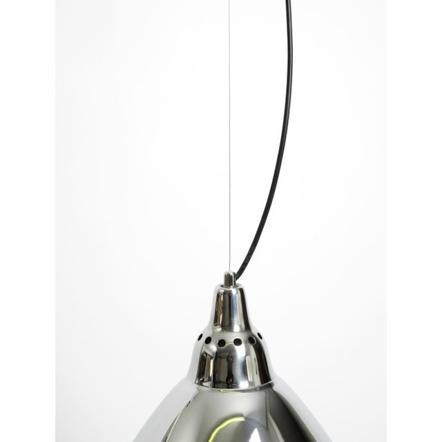 Large Pendant Lamp Headlight in Chrome-Plated Sheet Steel by Ingo Maurer, 1960s For Sale - Image 16 of 18