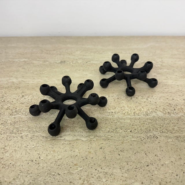 Danish Candleholders by Jens Quistgaard, 1960s, Set of 2 For Sale - Image 13 of 18