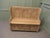 High Back Oak Settle with Carved Back Panels, 1920 For Sale - Image 3 of 8
