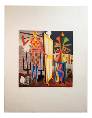 Man Ray, Composition, 1970s, Lithograph