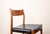 Arne Vodder Danish Model 418 Chairs in Teak and Skai by Arne Vodder for Sibast, 1960s, Set of 6 For Sale - Image 4 of 18