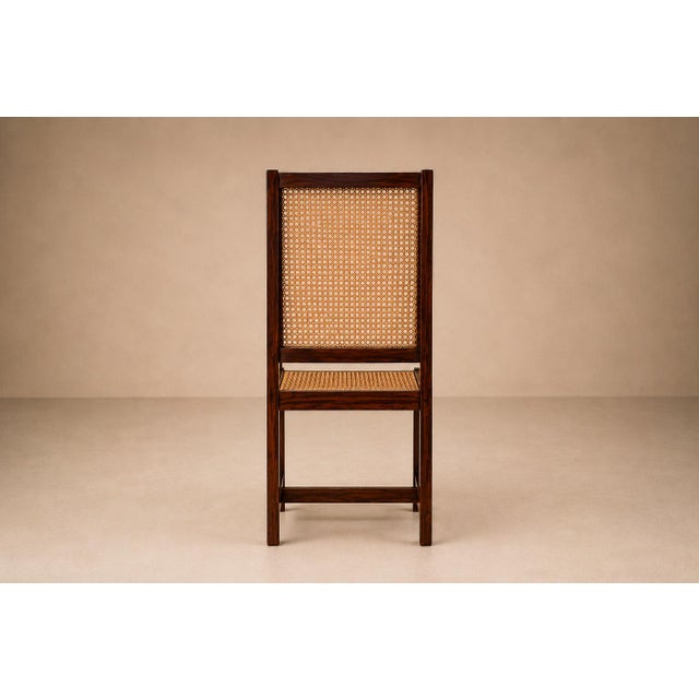 Set of Ten Brazilian Modern Dining Chairs in Rosewood and Cane by Móveis Primus, Brazil, 1960s For Sale - Image 11 of 18