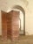 1980s Vintage Rattan 3 Panel Honey Brown Folding Screen or Room Divider, Metal Corners For Sale - Image 5 of 6