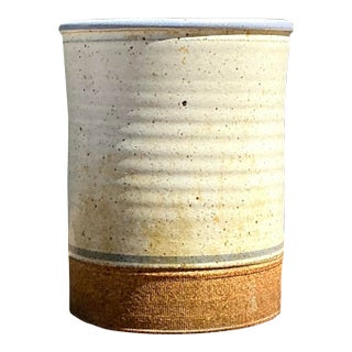 Vintage Original Studio Pottery Vase For Sale