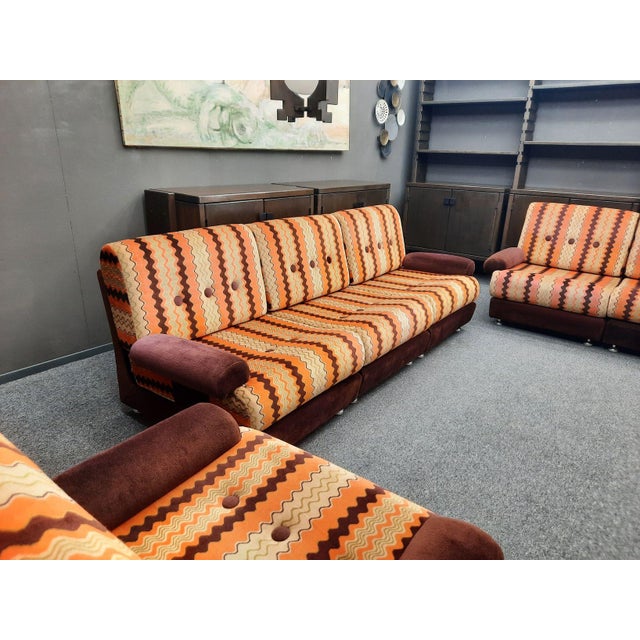 Pop Art Modular Seating Set, 1970s, Set of 6 For Sale - Image 13 of 18