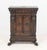 Italian Renaissance Walnut Cabinet, 17th century, two doors with locking mechanism flanked by carved columns on paw from...
