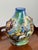Antique Italian Renaissance Revival Hand Painted Maiolica Vase With Winged Putti Handles, C. 1920-1940 For Sale - Image 4 of 8