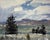 Mt. Evans and Bierstadt, Colorado by David Shingler | Oil on Wood Landscape of mountains and trees For Sale