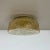 Amber Textured Wall Light in the style of Helena Tynell for Glashütte Limburg, 1960s For Sale - Image 4 of 18