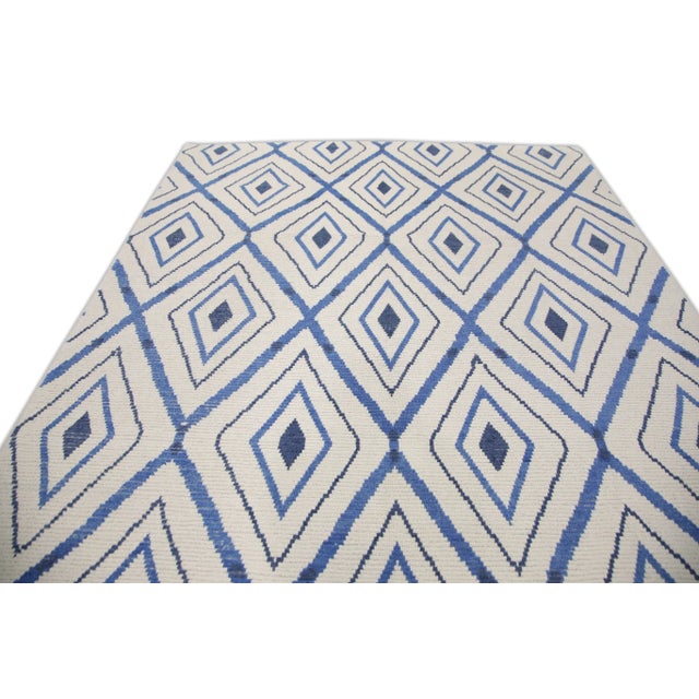 Early 21st Century Modern Handmade Tulu Rug 8'3" X 11'3" For Sale In Houston - Image 6 of 7