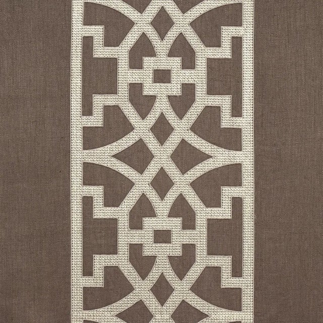 Chinoiserie Sample - Schumacher X Mary Mcdonald Don't Fret Fabric in Bittersweet For Sale - Image 3 of 3