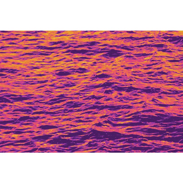 2023, Seascape Photography Diptych of "Burnt Ocean", Limited Edition Giclée Print by Cyd Fontaine - Set of 2 For Sale In Miami - Image 6 of 9