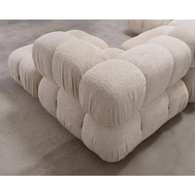 Mario Bellini "Camaleonda" Boucle Sofa by B&b Italia Set of 5 For Sale - Image 15 of 18