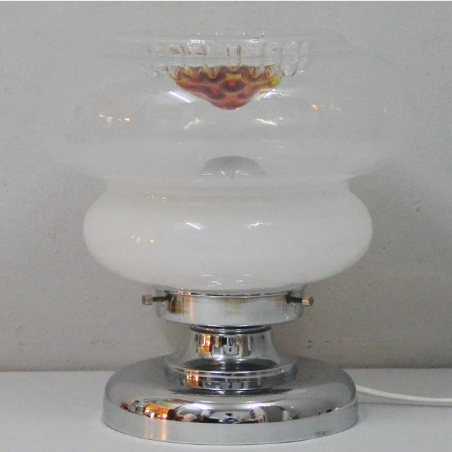 Murano Glass Table Lamp, 1960s For Sale - Image 6 of 6