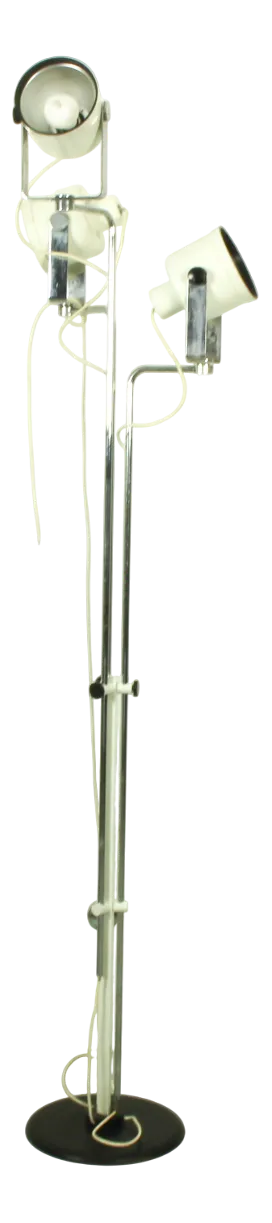 Adjustable Floor Lamp by Pio Luigi Brusasco and Giovanni Torretta for Luci Illuminazione, Italy, 1970s
