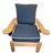 This Vintage Paddle-Arm Morris Style Recliner Chair For Sale
