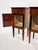 Pair of Early 19th Century Italian Empire Walnut Commodini With Ebonized Columns For Sale - Image 10 of 13