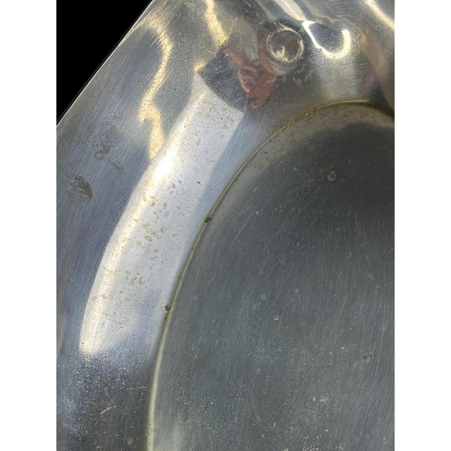 Silver-Plated Centerpiece Basket with Eagle-Head Handles by Victor Saglier for Phénix, Late 19th Century For Sale - Image 7 of 9