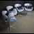 Vintage Hairdressing Chairs, Set of 4 For Sale - Image 3 of 11