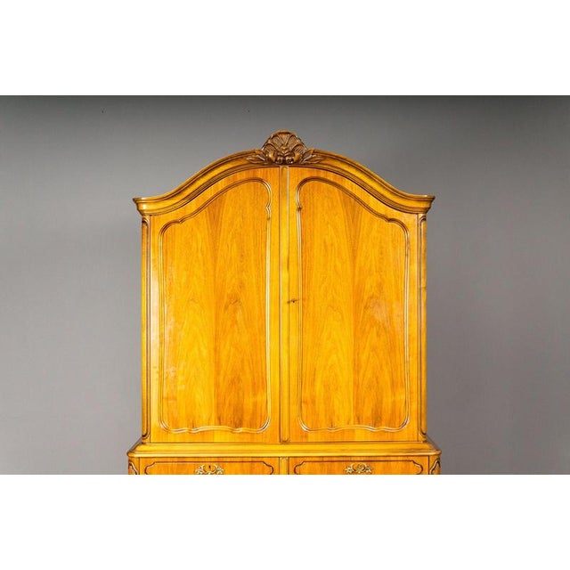 Brown Baroque Style Buffet, Late 20th Century For Sale - Image 8 of 18