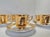 Mid 20th Century Mid 20th Century Windsor Loučky Gold Lustre Coffee Set (6 Cups W/ Saucers) For Sale - Image 5 of 8