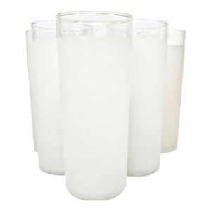 Frosted Highballs- Set of Six