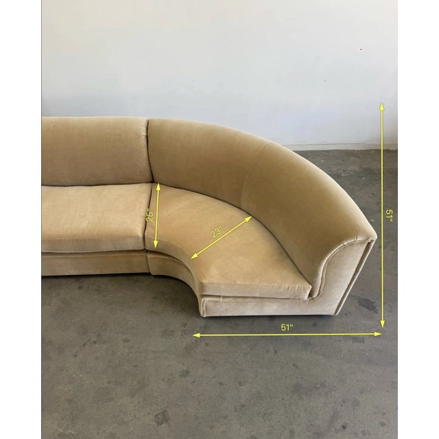 Abruzzo Sectional - Compact Version For Sale - Image 12 of 16