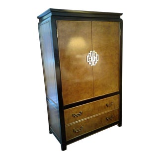 Chinoiserie Asian "Chin Hua" Armoire by Century Furniture For Sale