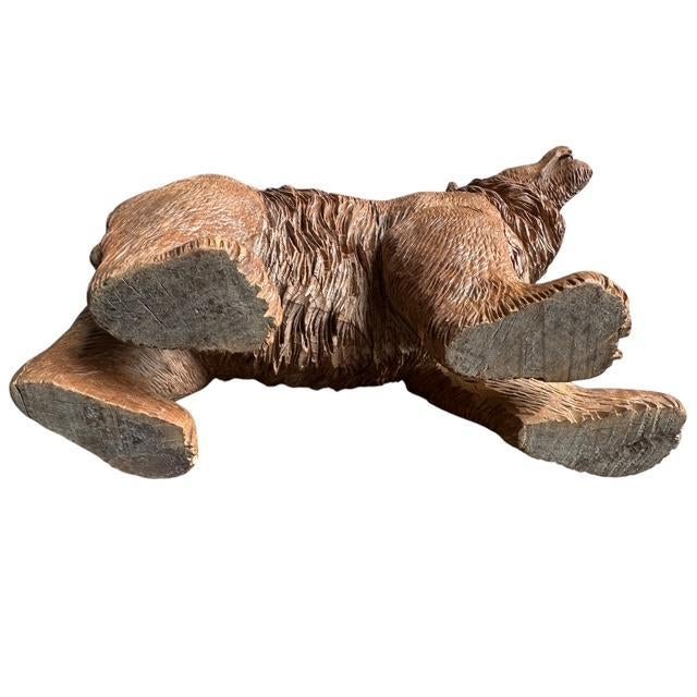 Late 19th Century Brienz Black Forest Bear With Glass Eyes For Sale In Aspen - Image 6 of 10