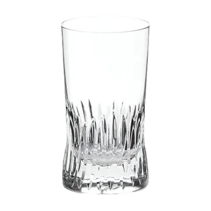 Irish Handmade Crystal Cuttings Series/Hi-Ball Glass by Martino Gamper for J. HILL's Standard