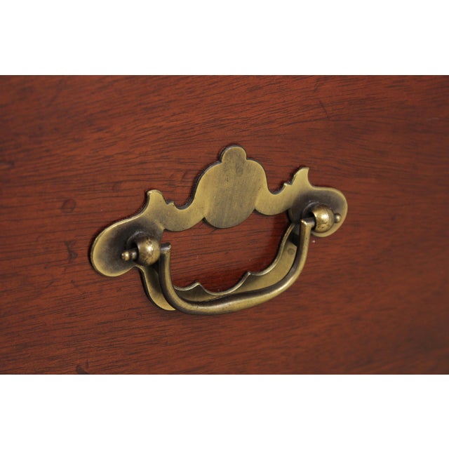 Brown Lexington Mahogany 18 Drawer Chest For Sale - Image 8 of 16