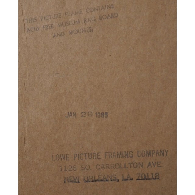 Paper 1844 Japanese Utagawa Kuniyoshi "Shima Zoroi Onna Benket" Woodblock Print Published by Ibakyu (Edo Period) Reproduction For Sale - Image 7 of 7