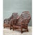 Vintage High Back Brighton Rattan Lounge Chairs - A Pair For Sale - Image 12 of 13