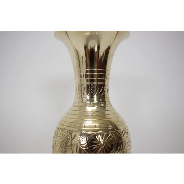 1960s Mid-Century Brass Vase, 1960s For Sale - Image 5 of 12
