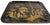 Black Early 20th Century Large Chinoiserie Lacquer Tray With Courtly Garden Scene For Sale - Image 8 of 9