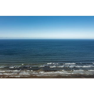 "Sea_Sky_007" Contemporary Aerial View Limited Edition Photograph by Bernhard Lang For Sale