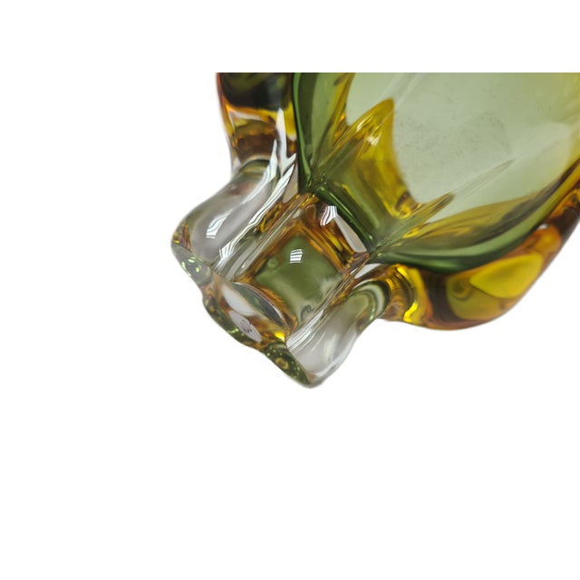 Vase by J. Hospodka for Chribska Glassworks, Former Czechoslovakia, 1960s For Sale - Image 10 of 18