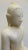 Off-white 19th Century Alabaster Buddha Statue For Sale - Image 8 of 10