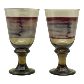 Example of Libbey Glass Co. Wine Glasses and Goblets